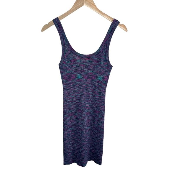 Ba&Sh Womens Maxine Abstract Print Sleeveless Knit Mini Dress Size 8 - Picture 2 of 9